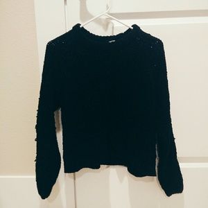 Cute boxy chenille sweater